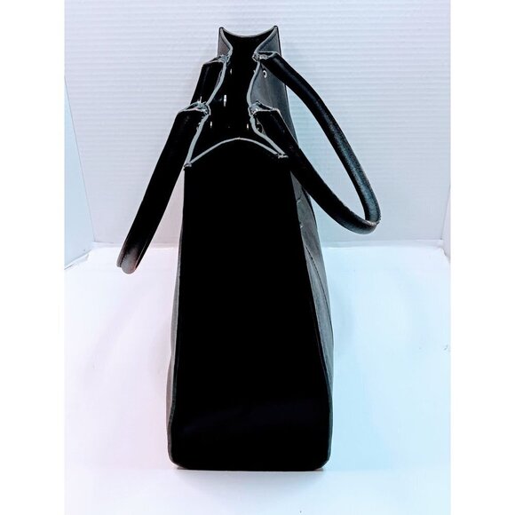 Rebecca Minkoff Women's Black Leather Tote Bag - Picture 8 of 9